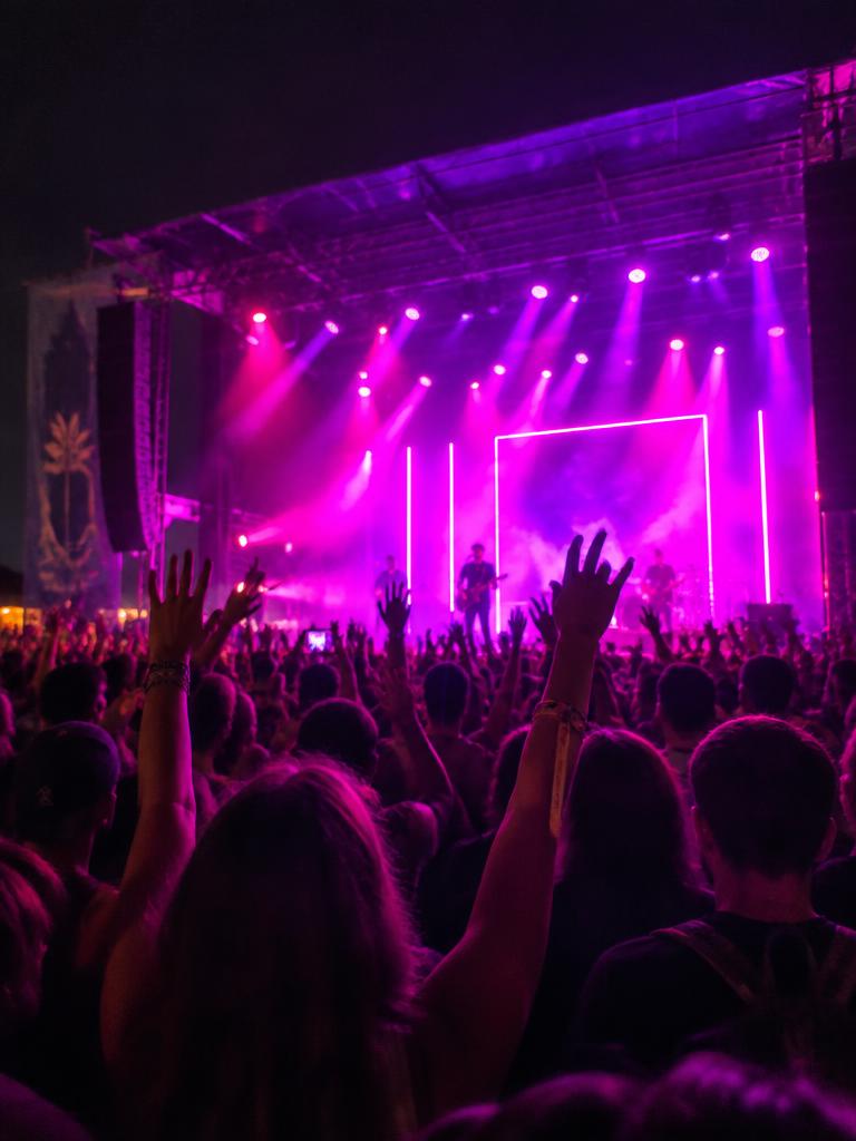 Concierto de música en directo